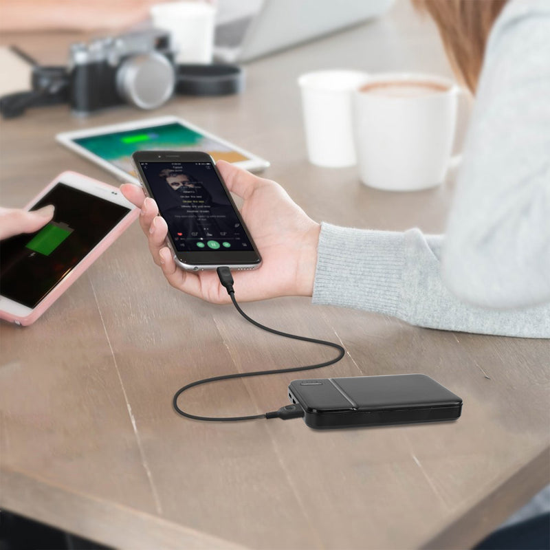 Fast Charging Power Bank With 1 USB Cable Fit For IOS Phone 15 14 13 And More