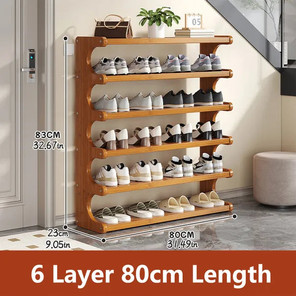 Layer Practical Storage Rack, Shoe Rack, Space-saving Design, Multi-layer Independent Storage Rack, Wood Grain Finish, Easy To Assemble, Self-supporting Cubic Shoe Storage Rack, Storage Rack, Suit